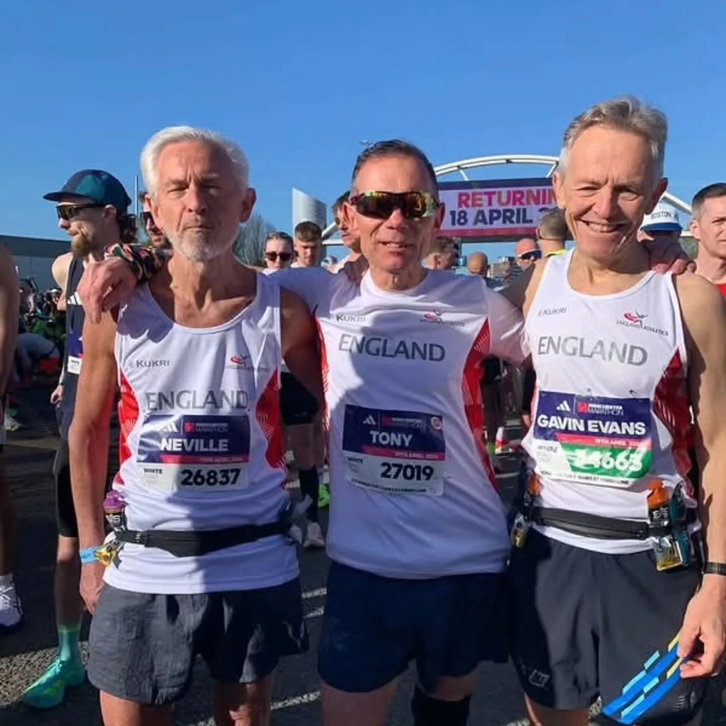 Congratulations to Tony Randfield who ran the @manchestermarathon representing England, a proud moment! 

🏴󠁧󠁢󠁥󠁮󠁧󠁿🥳🙌🏻