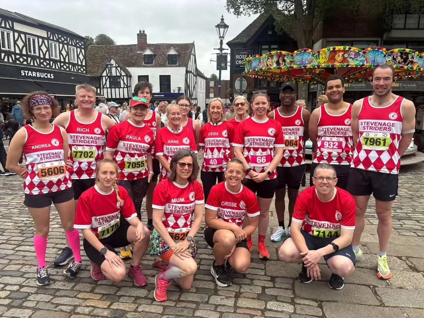 Hitchin 10K

An impressive 16 Striders sauntered over to Hitchin for their famous 10K with a great array of achievements.
Peter Moye 38:19 and a personal best
Michael Dennis 43:06, season's best, and a great start off for his 23rd birthday celebratio
