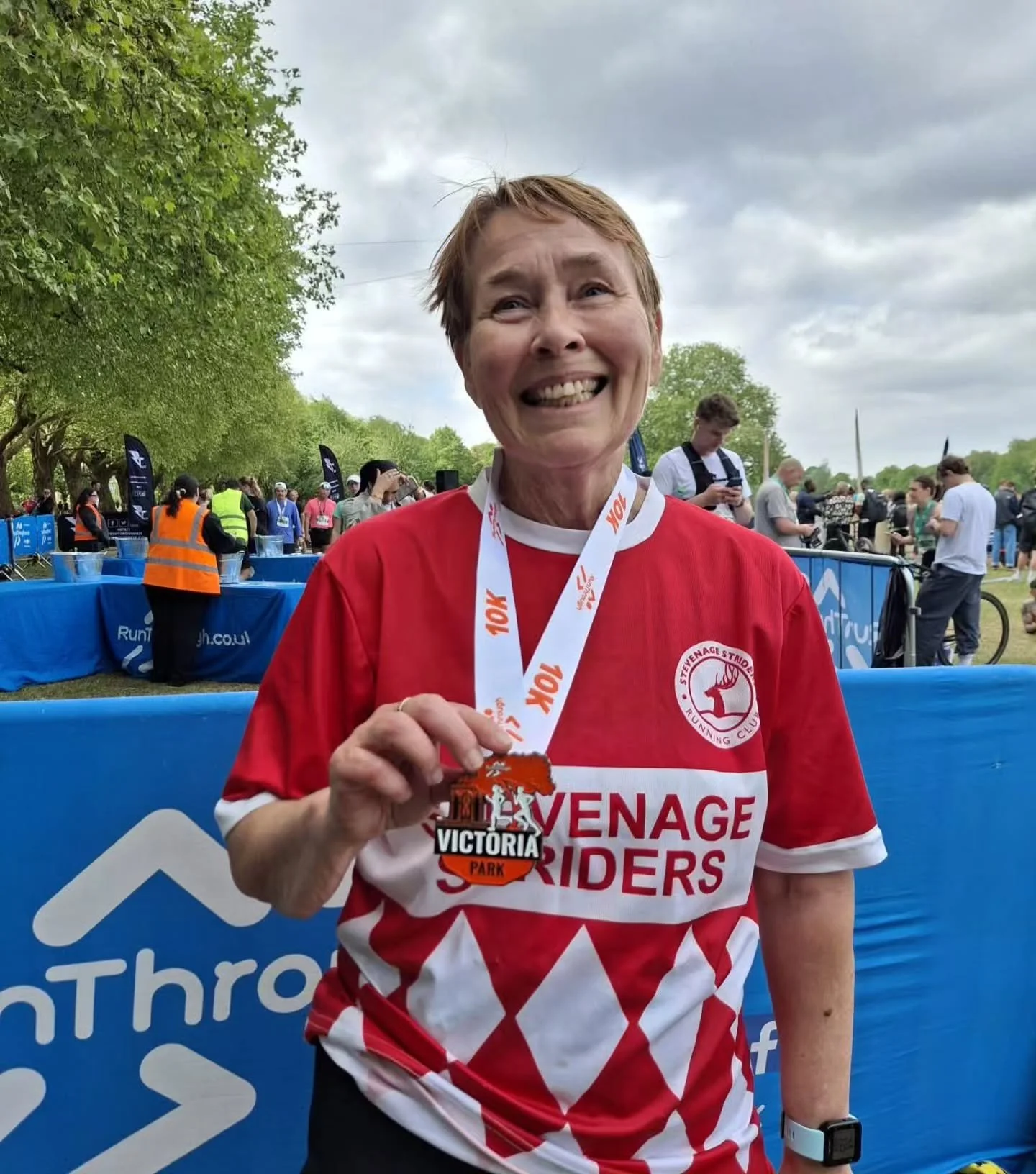 Victoria Park 10K

Cathy Godfrey got &ldquo;so close to a new PB&rdquo; at Victoria Park 10k with a smashing time of 1:13:59.

Well done Cathy! &diams;️