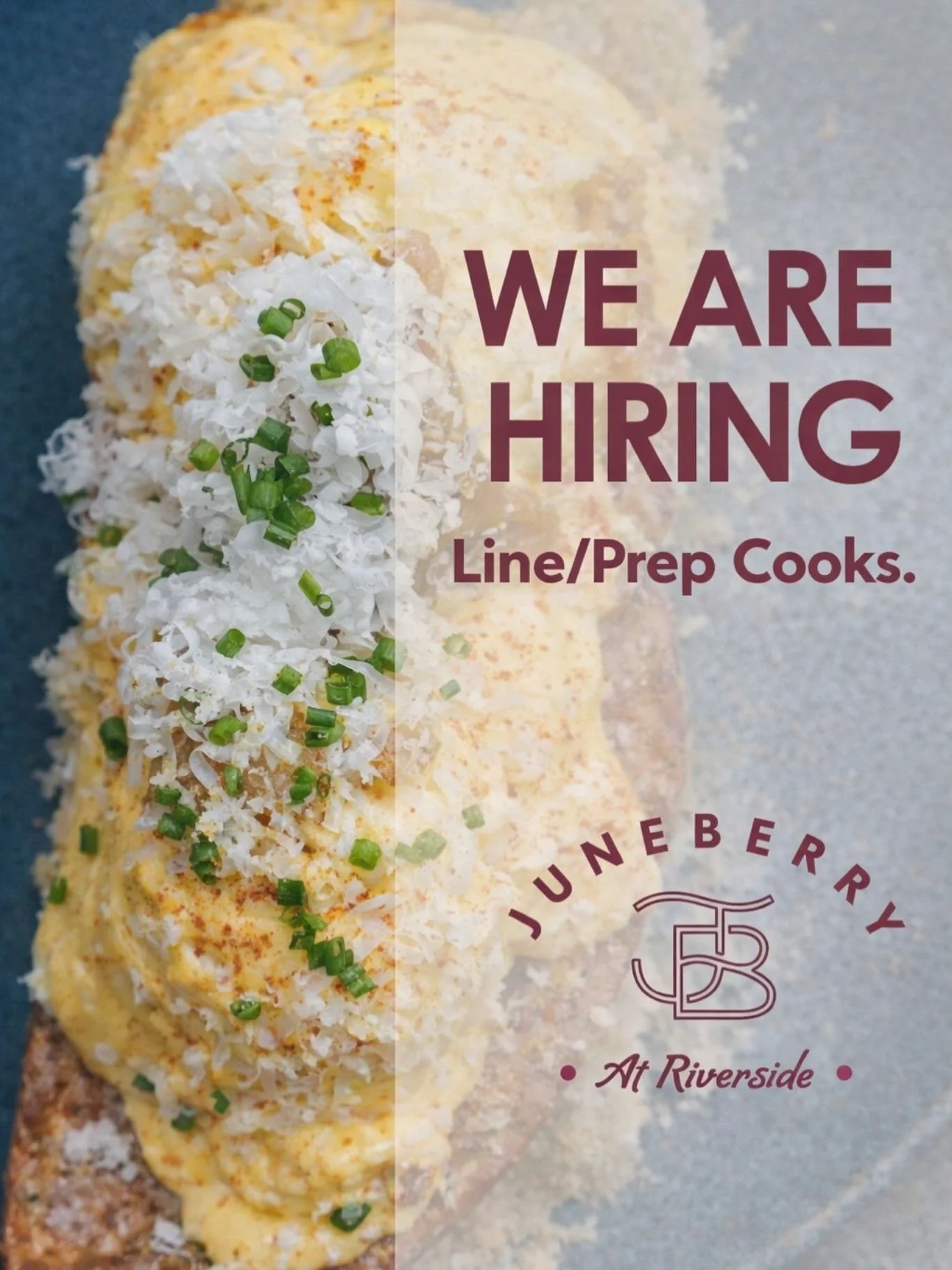 We are eagerly anticipating warmer weather, which means we&rsquo;re getting ready for patio season! 

If you love food, good people, and being part of a tight-knit kitchen, we&rsquo;d love to meet you.

We&rsquo;re hiring line &amp; prep cooks&mdash;