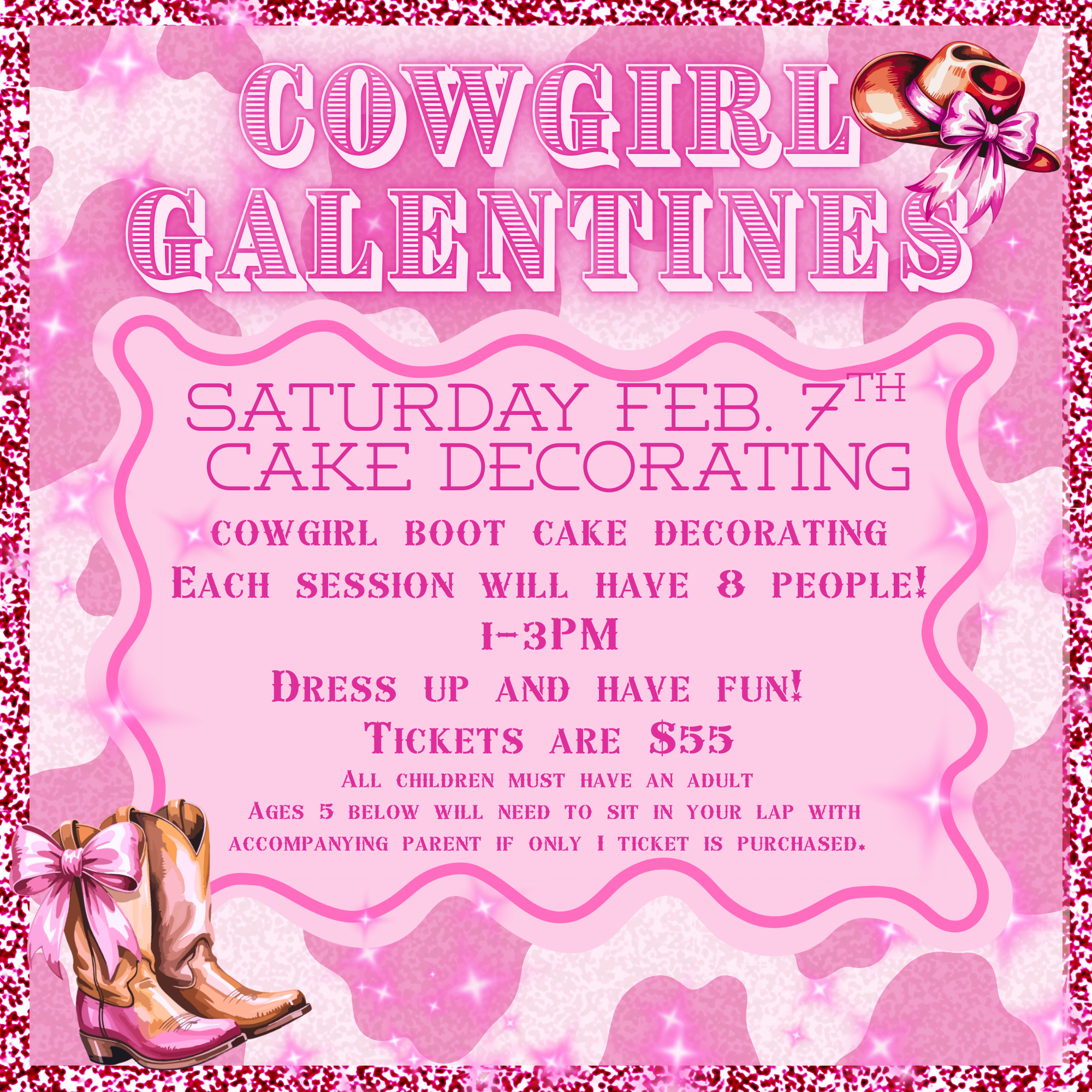 Galentine's Cake Class 1-3PM