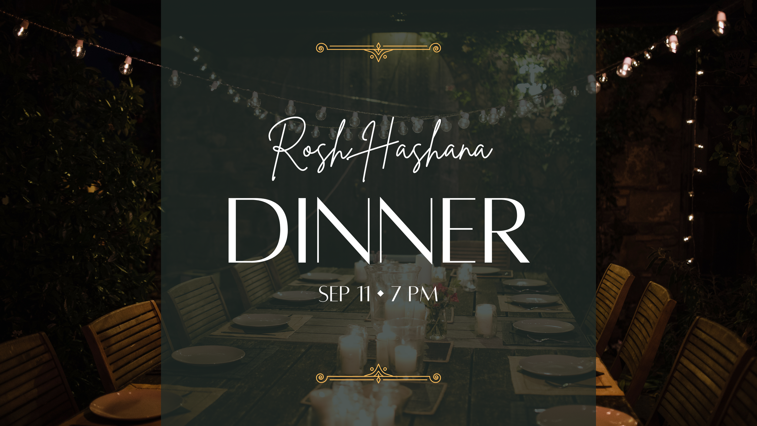 Rosh Hashana Dinner