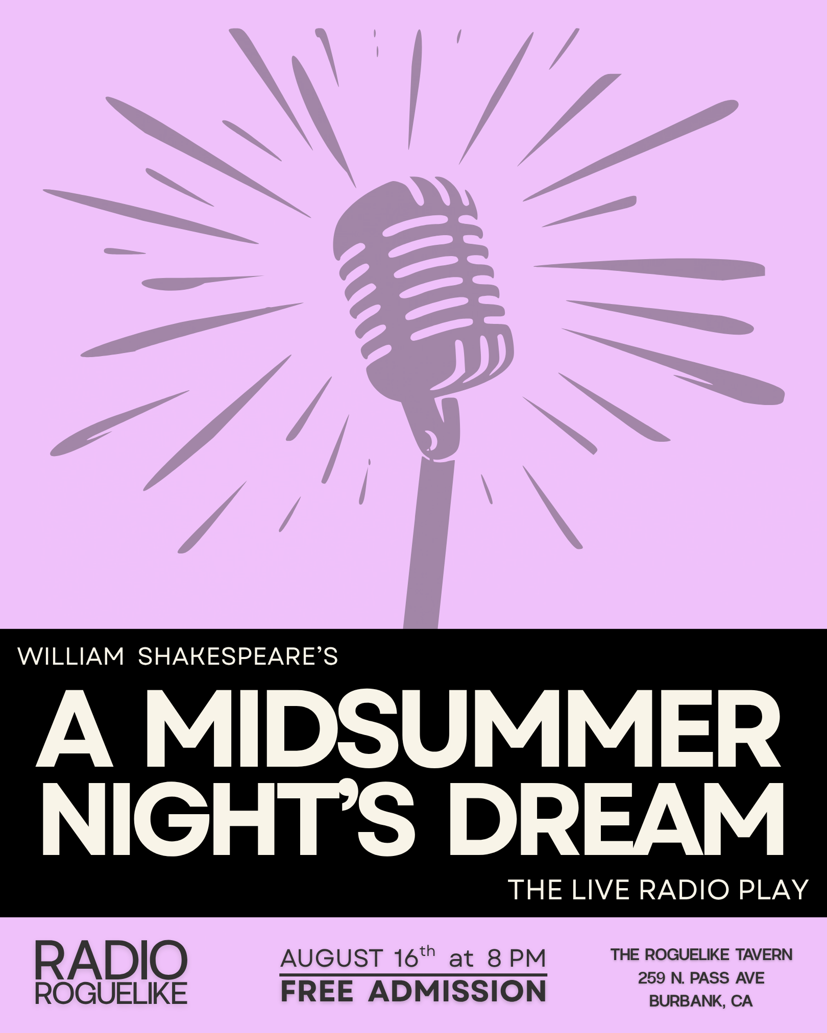 Radio Roguelike: A Midsummer Night's Dream