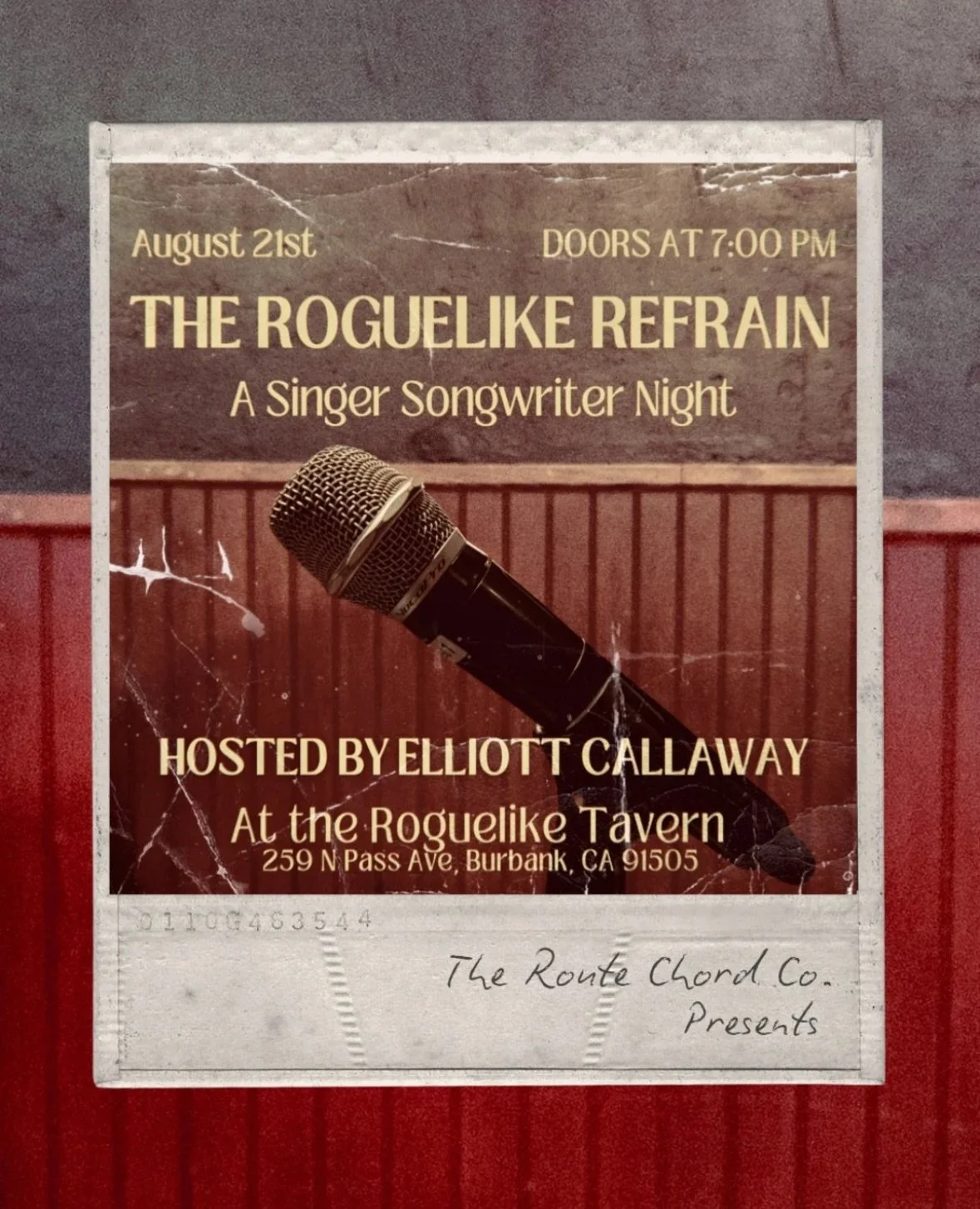 The Roguelike Refrain: A Singer/Songwriter Night
