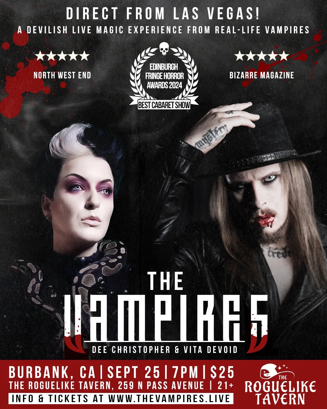Vita DeVoid and Dee Christopher are…The Vampires