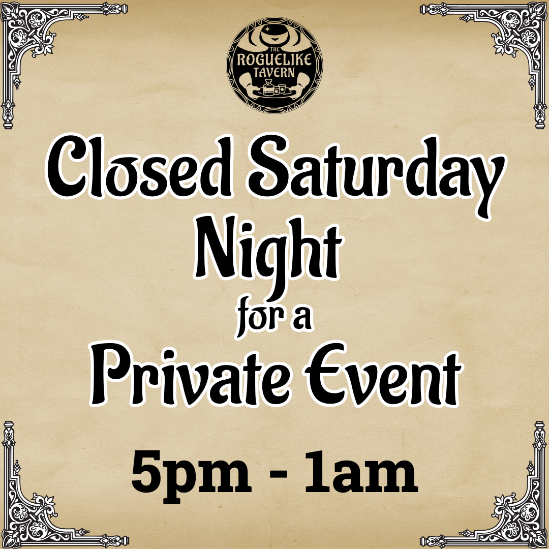 Closed for Private Event