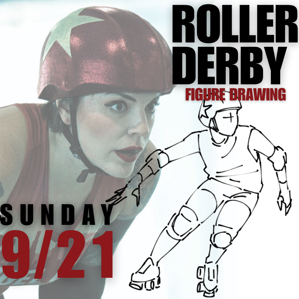 Shore Shots Present: Roller Derby Life Drawing