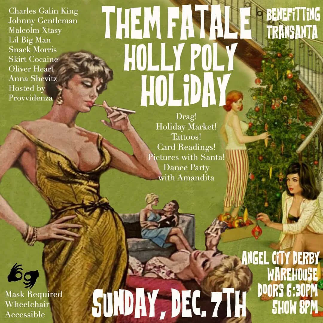 THEM FATALE: Holly Poly Holiday!