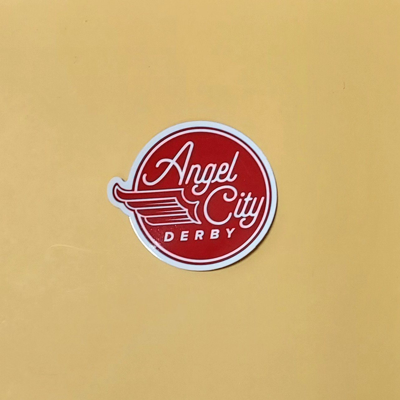 Angel City Derby Retro Logo Sticker