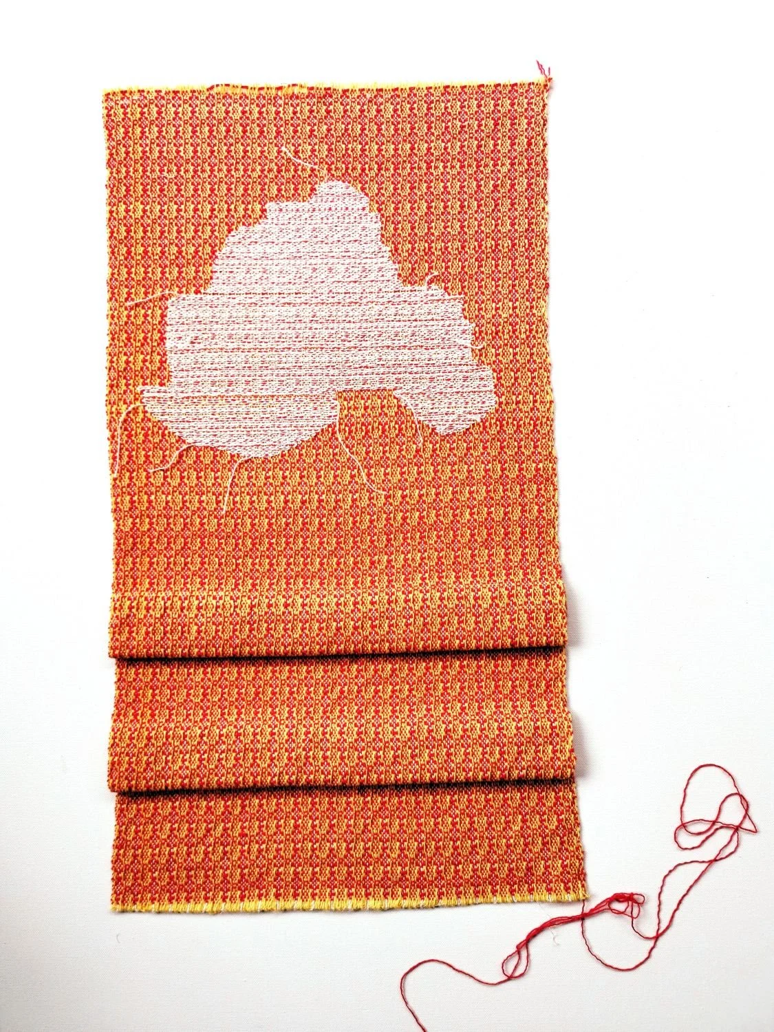   Birthplace , 2026, cotton thread 