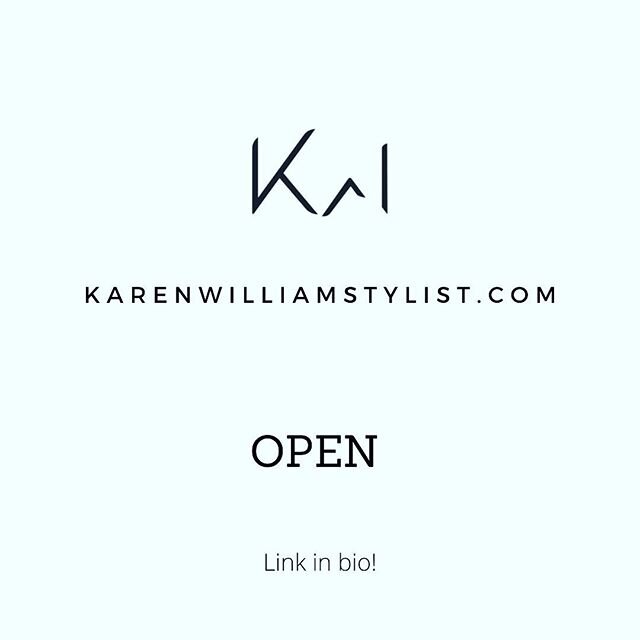 Finally!!!!! My website is LIVE
.
.
I can chat with you all, style you all and we can bond online or meet for a real life session soooooon. Karenwilliamstylist.com is a non judgemental zone so please, come as you are regardless of what you look like 