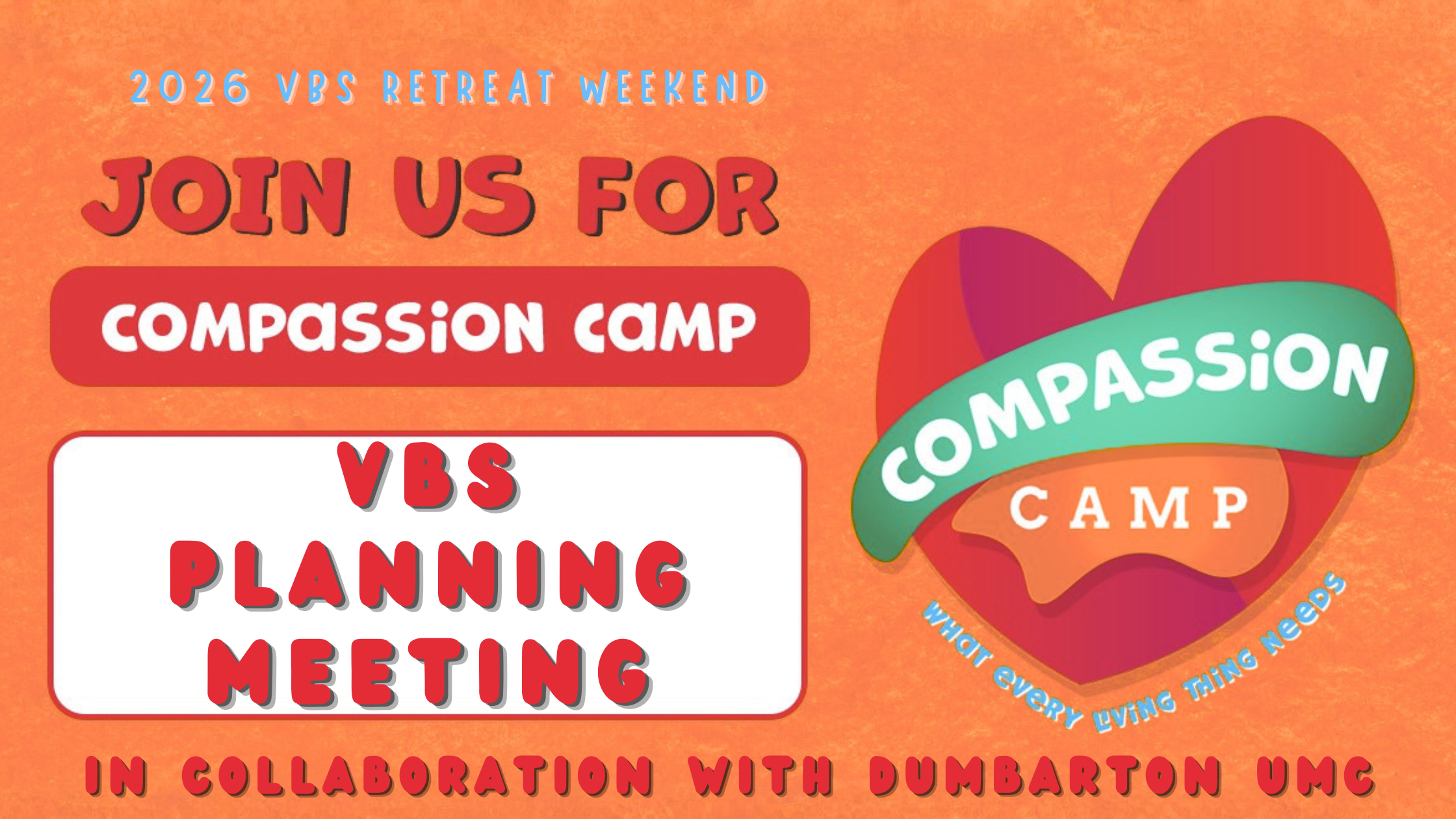 Vacation Bible School Planning Meeting