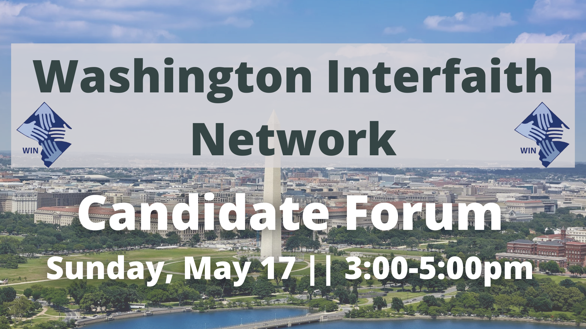 Washington Interfaith Network Candidate Forum