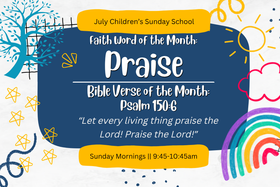 July Children's Sunday School