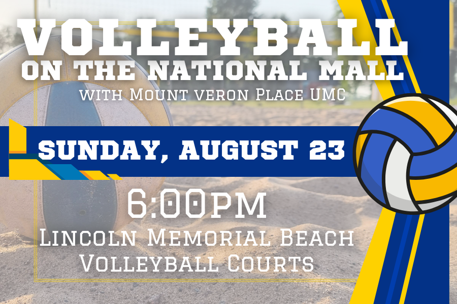 Volleyball on the National Mall