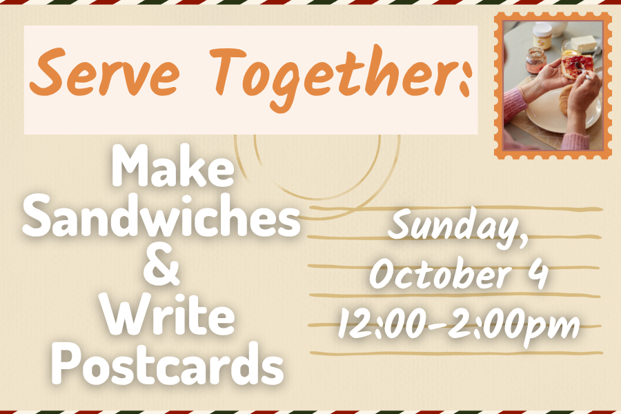 Serve Together: Sandwiches &amp; Postcards