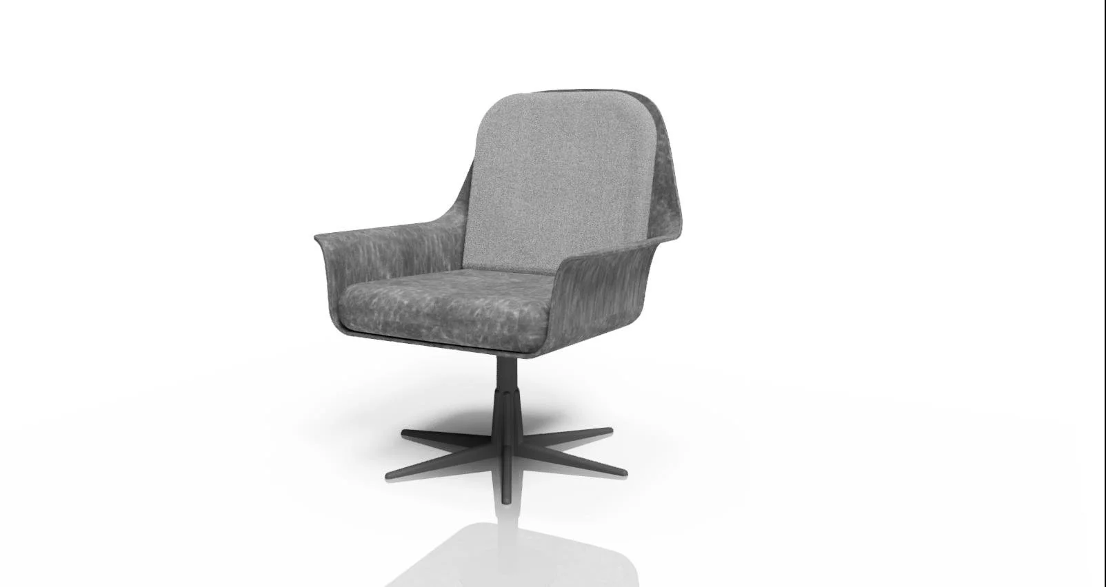 Revit furniture families, high quality lounge chair model — ASIG BIM