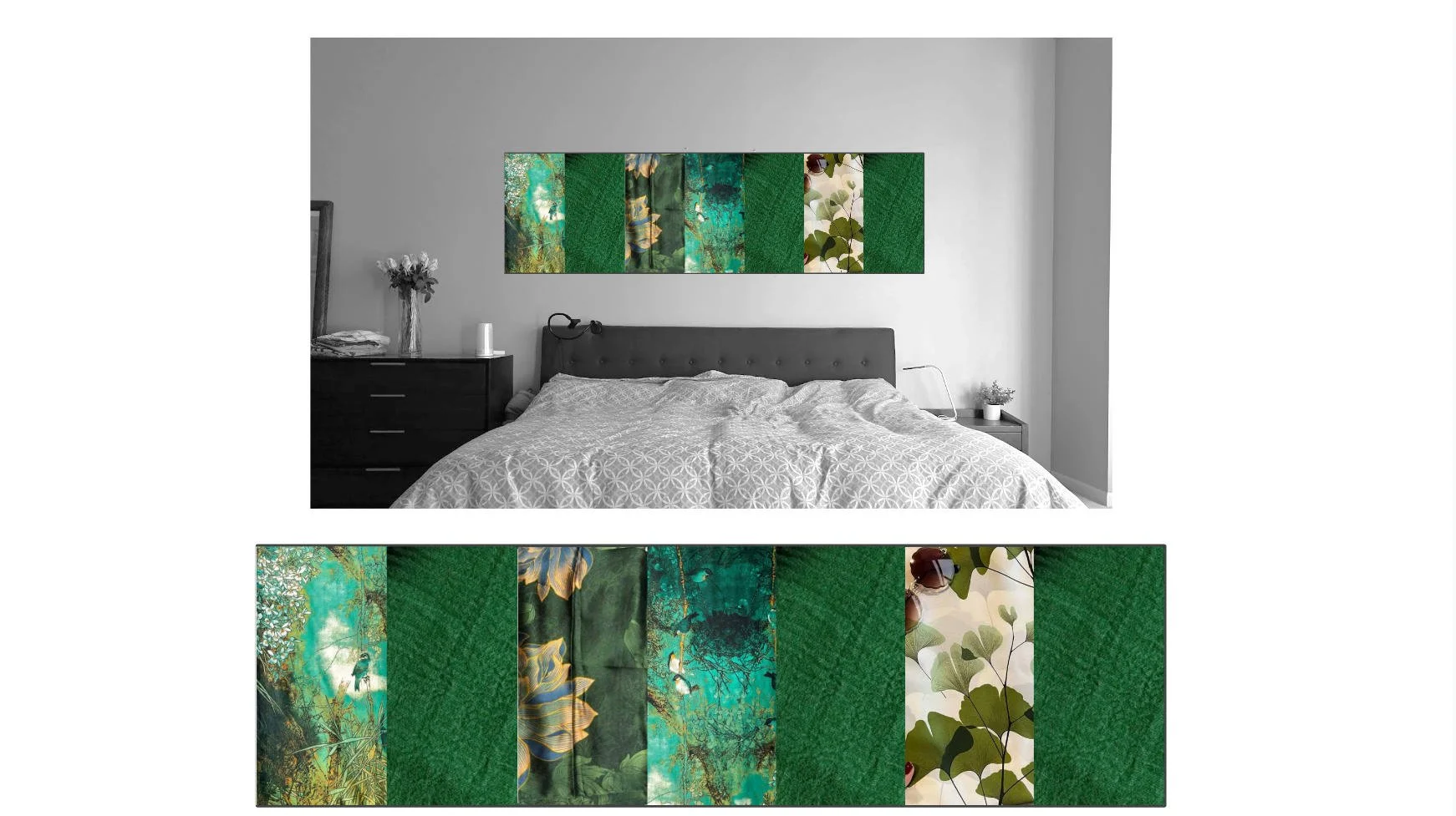 Wallform Wall Art for Bedroom (7-panel)