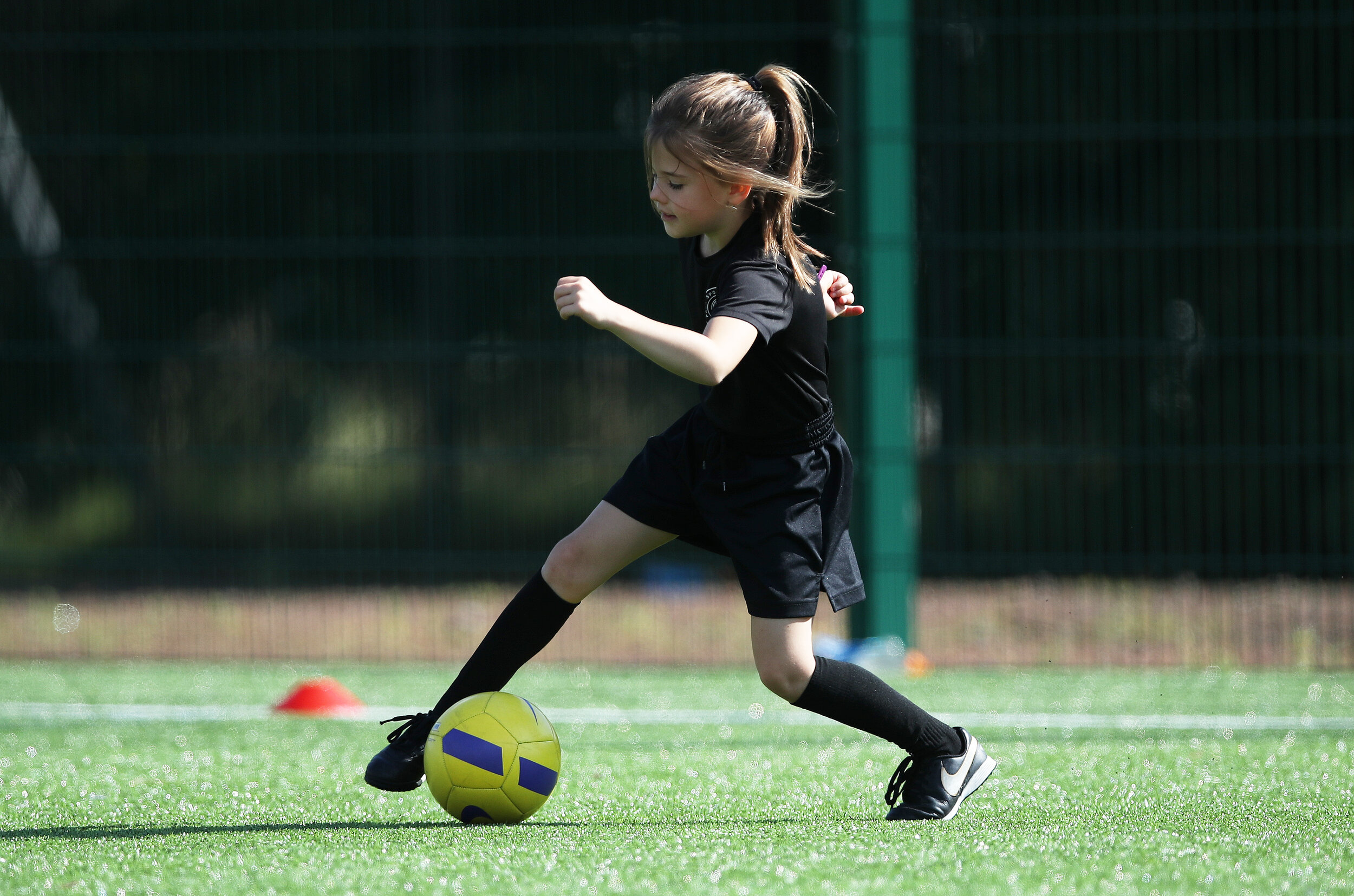 Girls Play Football — Park Sports Project SCIO