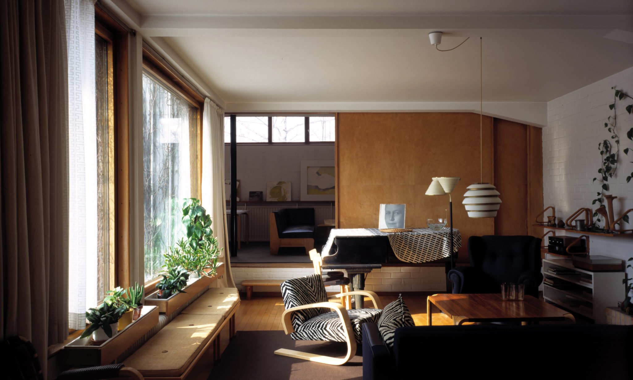 The Aalto House living room