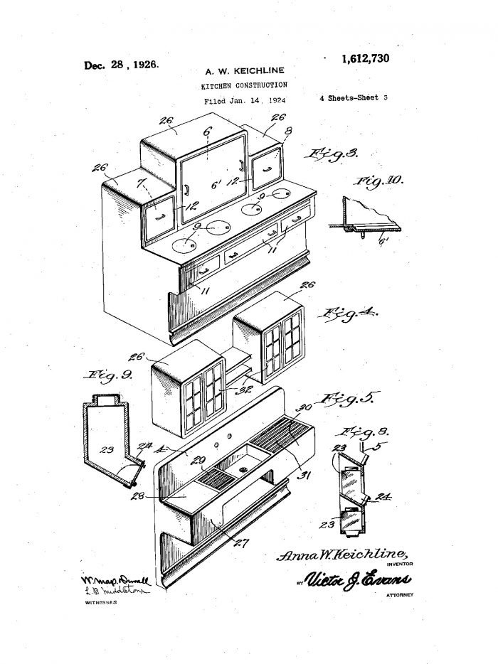 Kitchen Cabinetry Patent