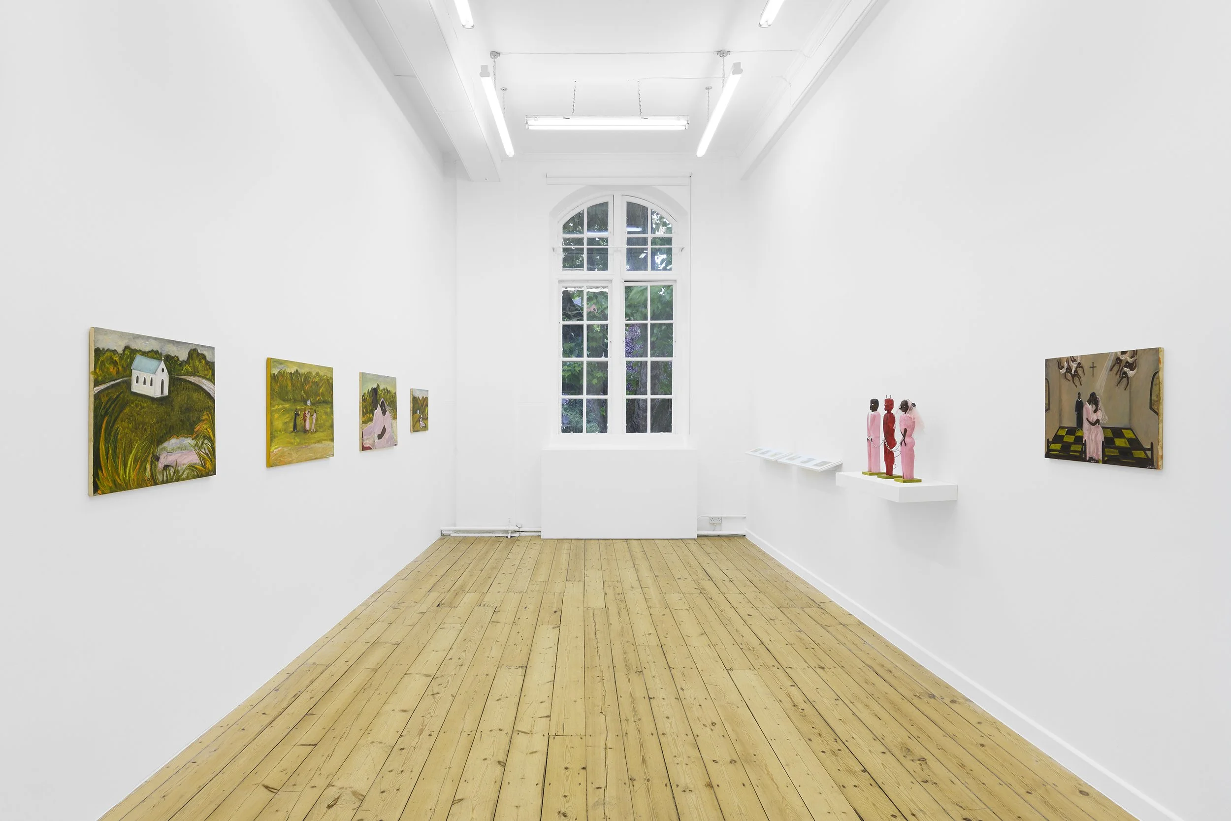 Solo show: Jemila Isa, Dreams Lost Upon Waking, 5 June – 25 July 2026. Installation View at Maureen Paley Studio M, London, United Kingdom