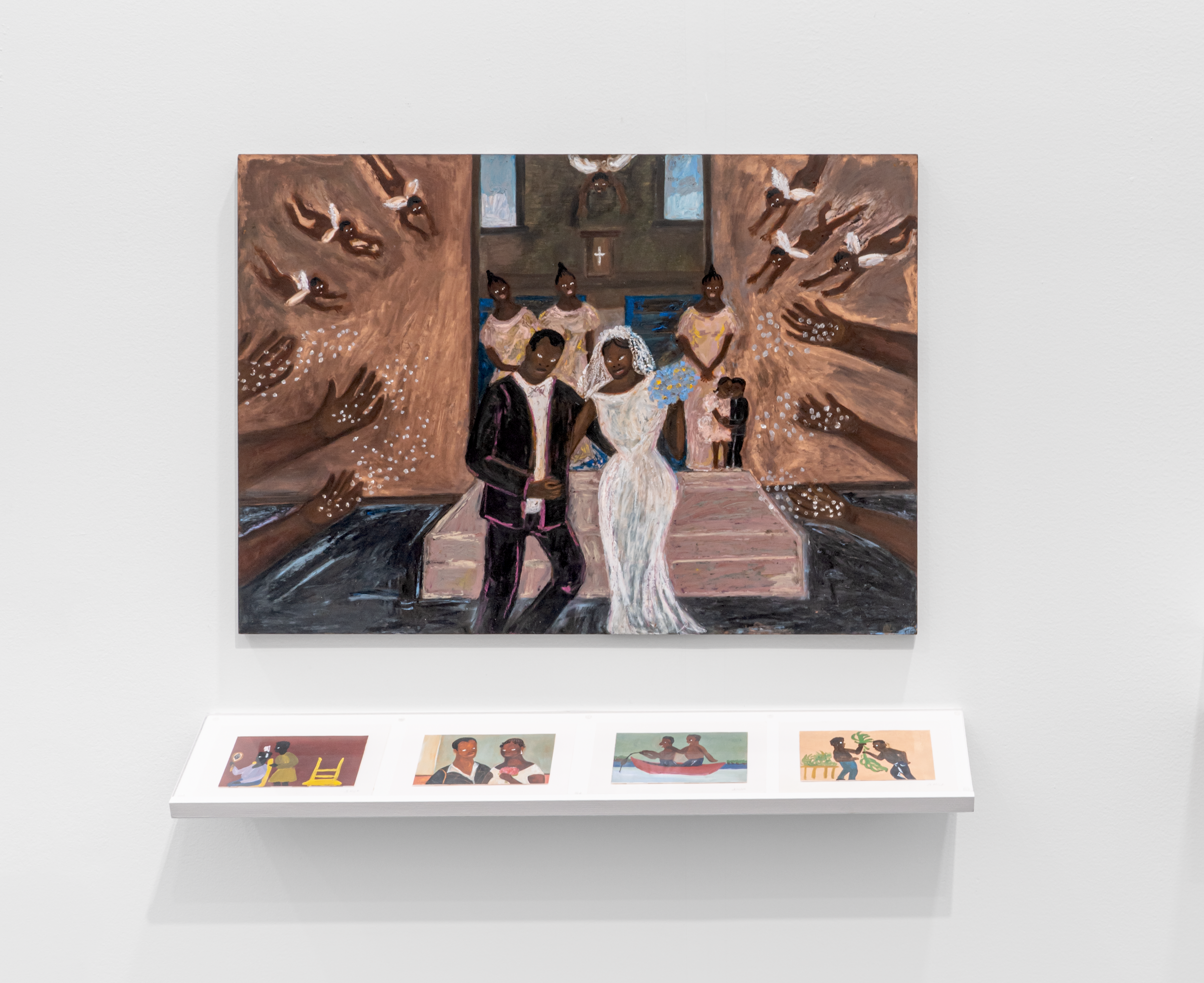 Maureen Paley: Jemila Isa instillation view at Frieze LA, 26 February – 1 March 2026