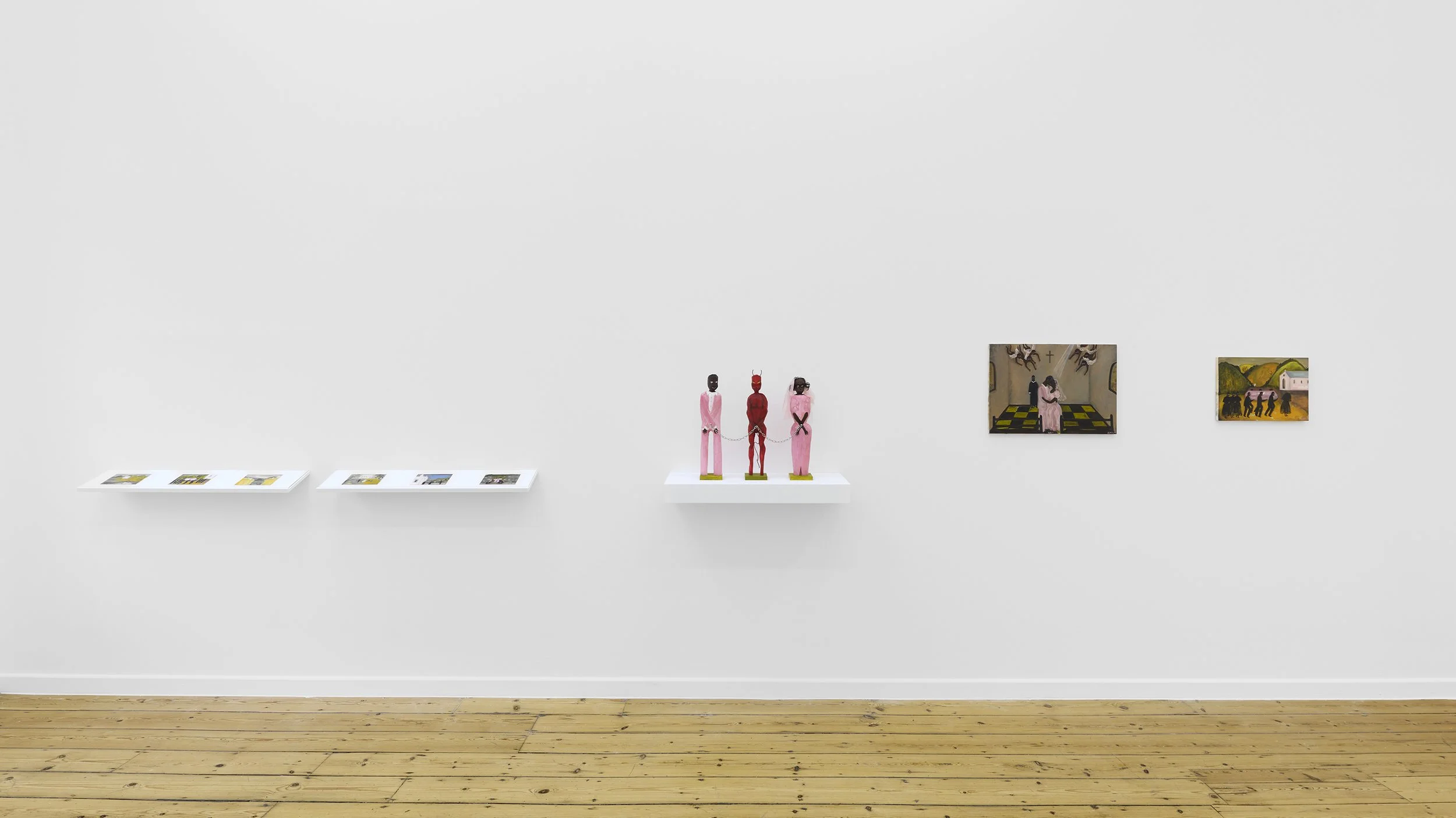 Solo show: Jemila Isa, Dreams Lost Upon Waking, 5 June – 25 July 2026. Installation View at Maureen Paley Studio M, London, United Kingdom