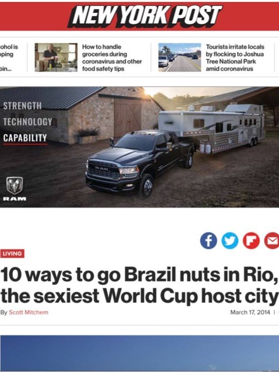 10 ways to go Brazil nuts in Rio, the sexiest World Cup host city