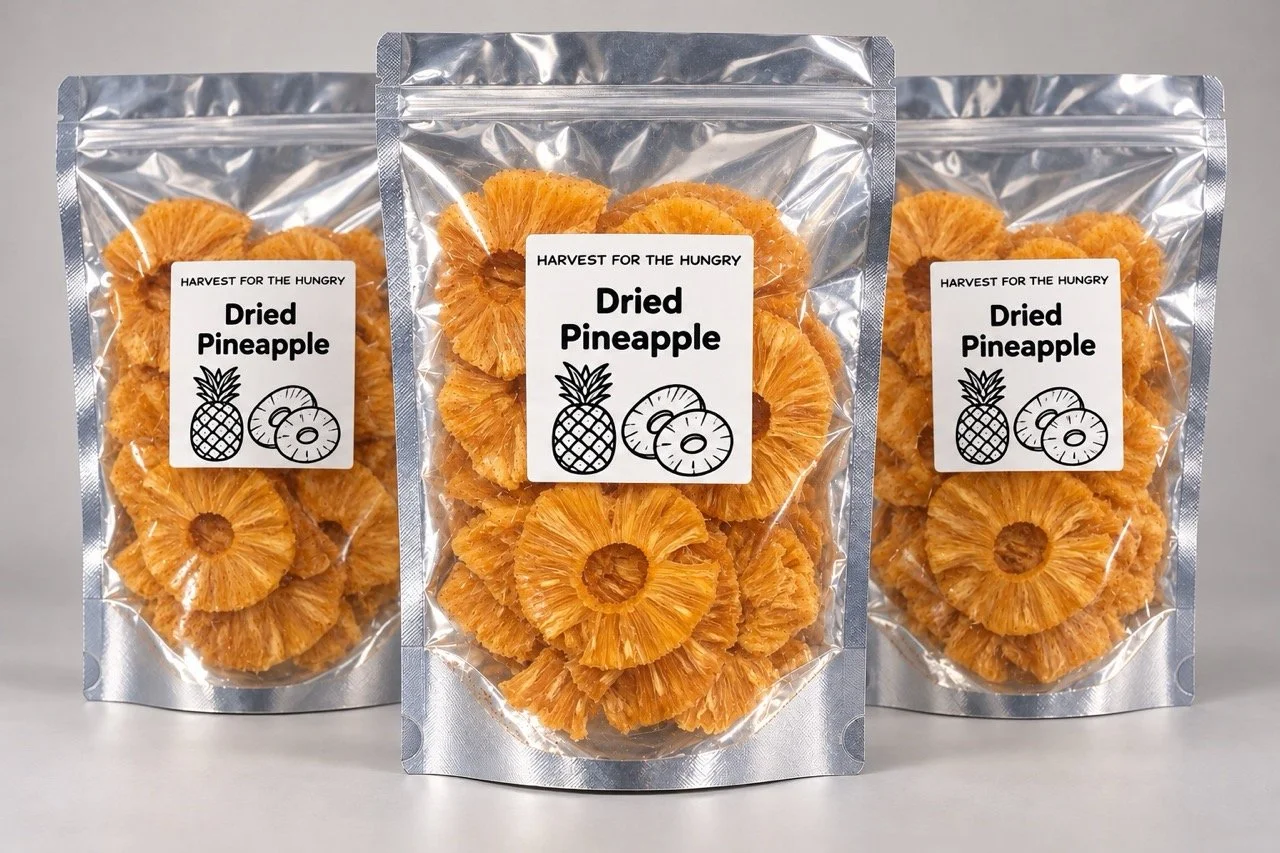 Dried Pineapple Trio in Silver Pouches Large.jpeg
