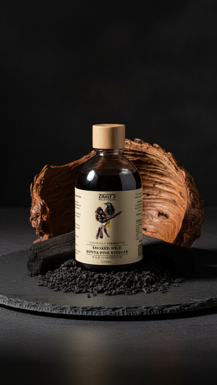 Smoked Wild Bunya Pine Vinegar