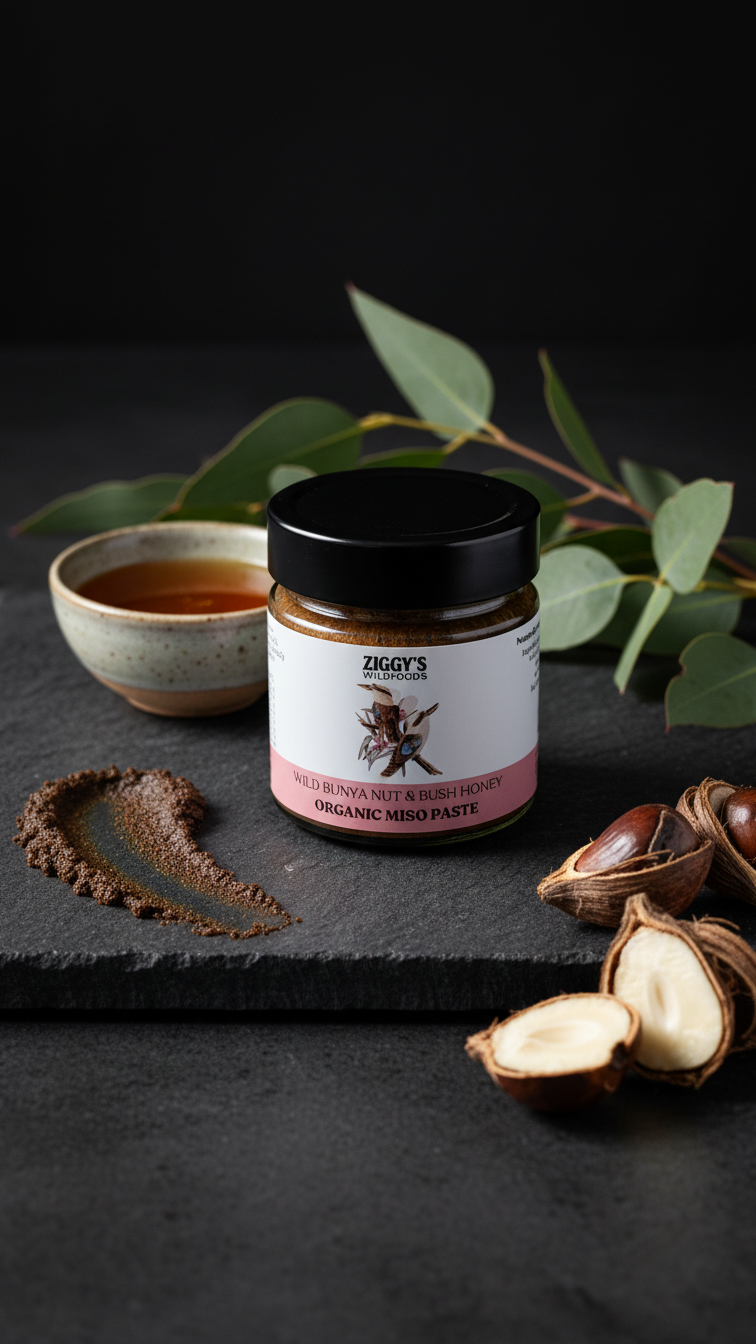 Organic Wild Bunya Nut & Australian Honey Miso