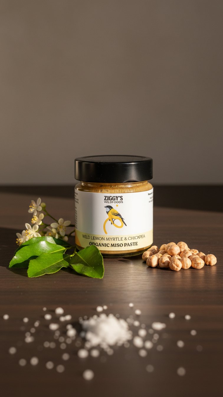 Organic Wild Lemon Myrtle & Chickpea Miso