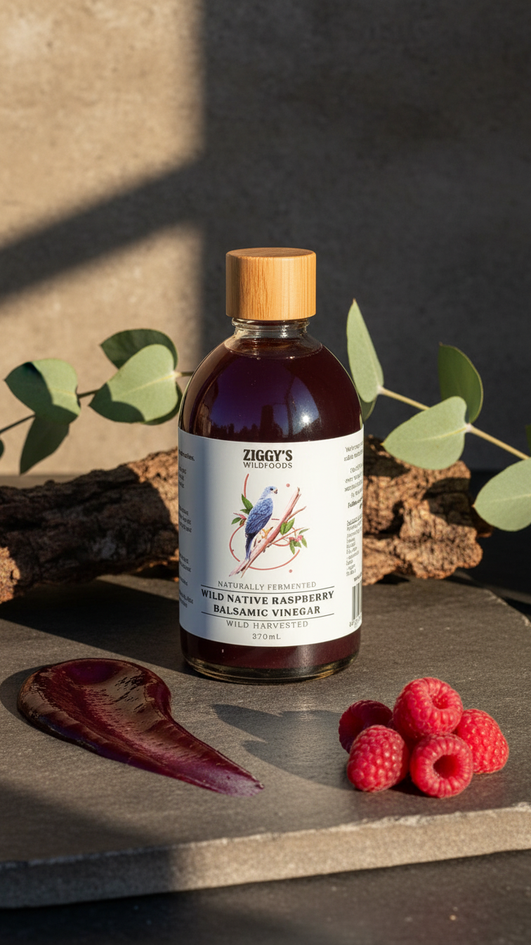 Wild Native Raspberry Balsamic Vinegar