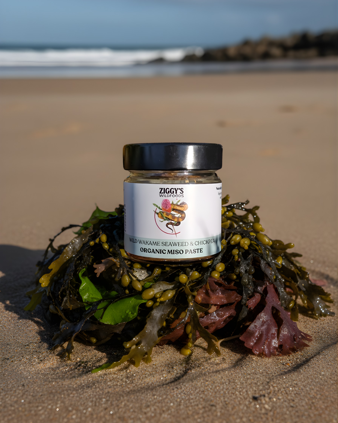 Organic Wild Wakame Seaweed & Chickpea Miso
