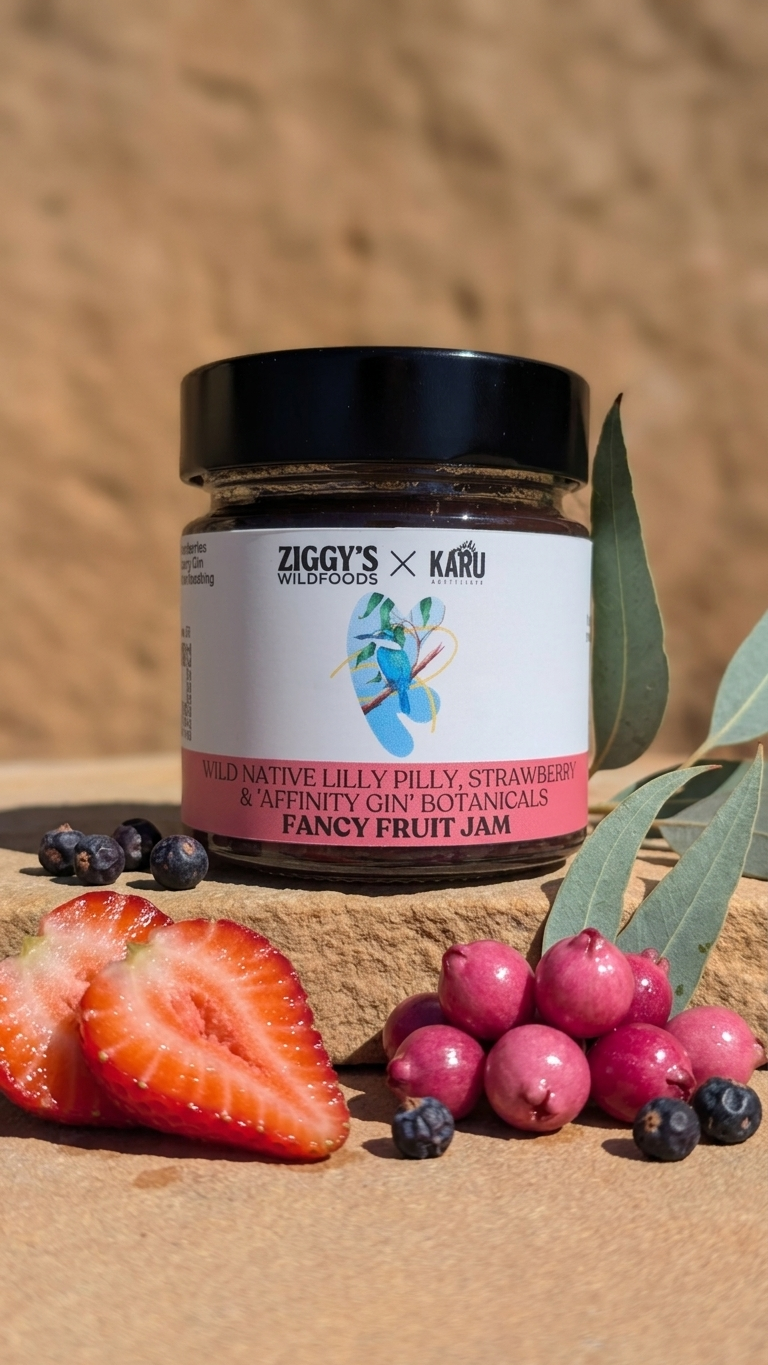 Wild Lilly Pilly, Strawberry & Gin Botanical Jam