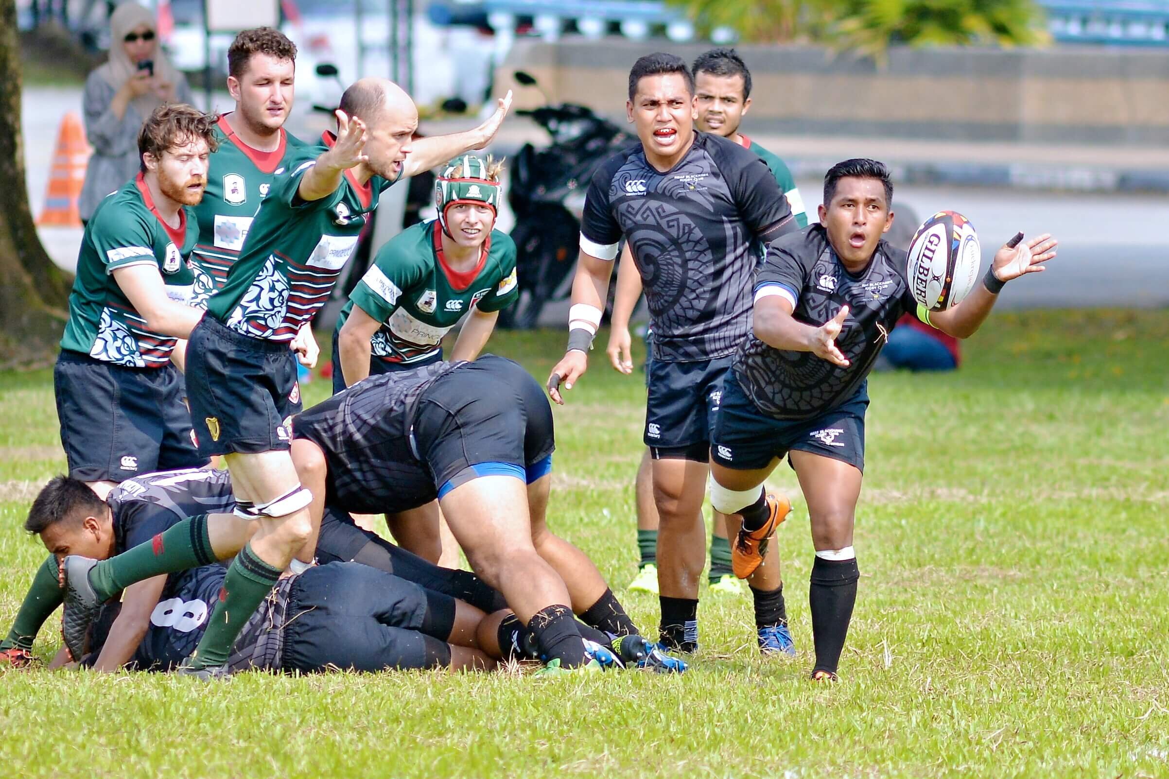 APD dragons rugby match