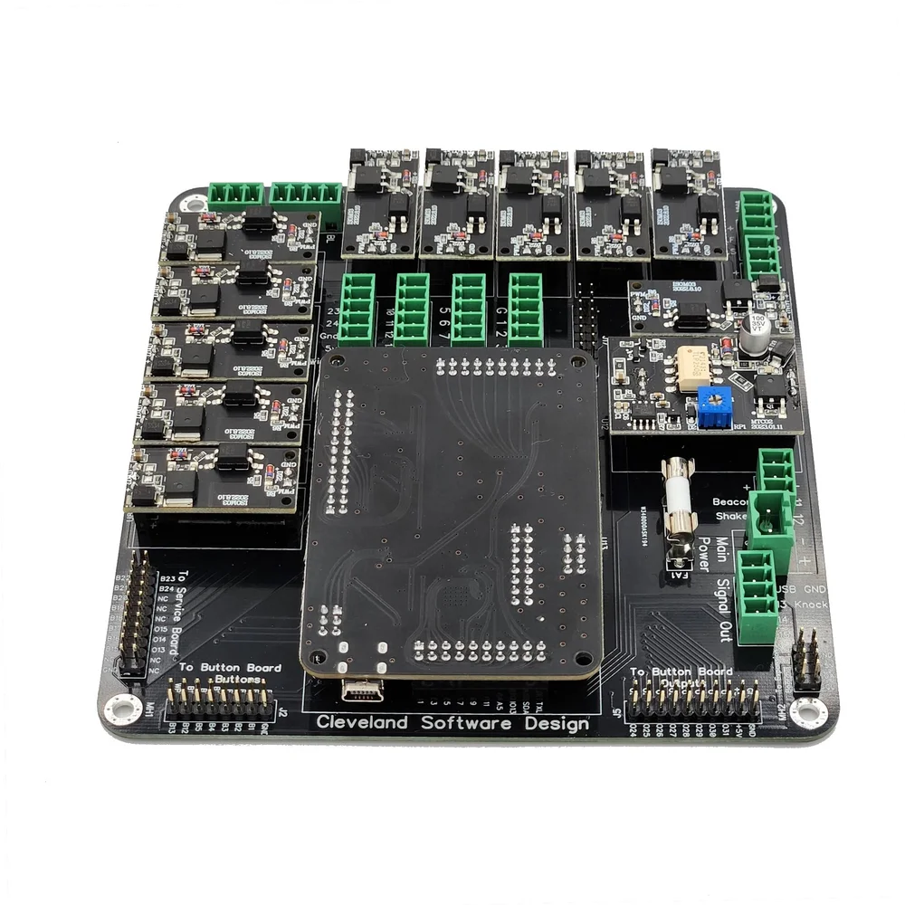 PinOne Mini Virtual Pinball Connection Board — Cleveland Software Design