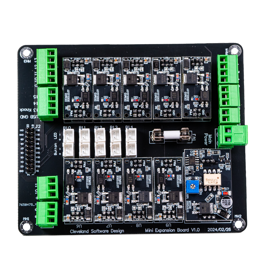 Pinoページ PinOne Mini Expansion Board — Cleveland Software Design