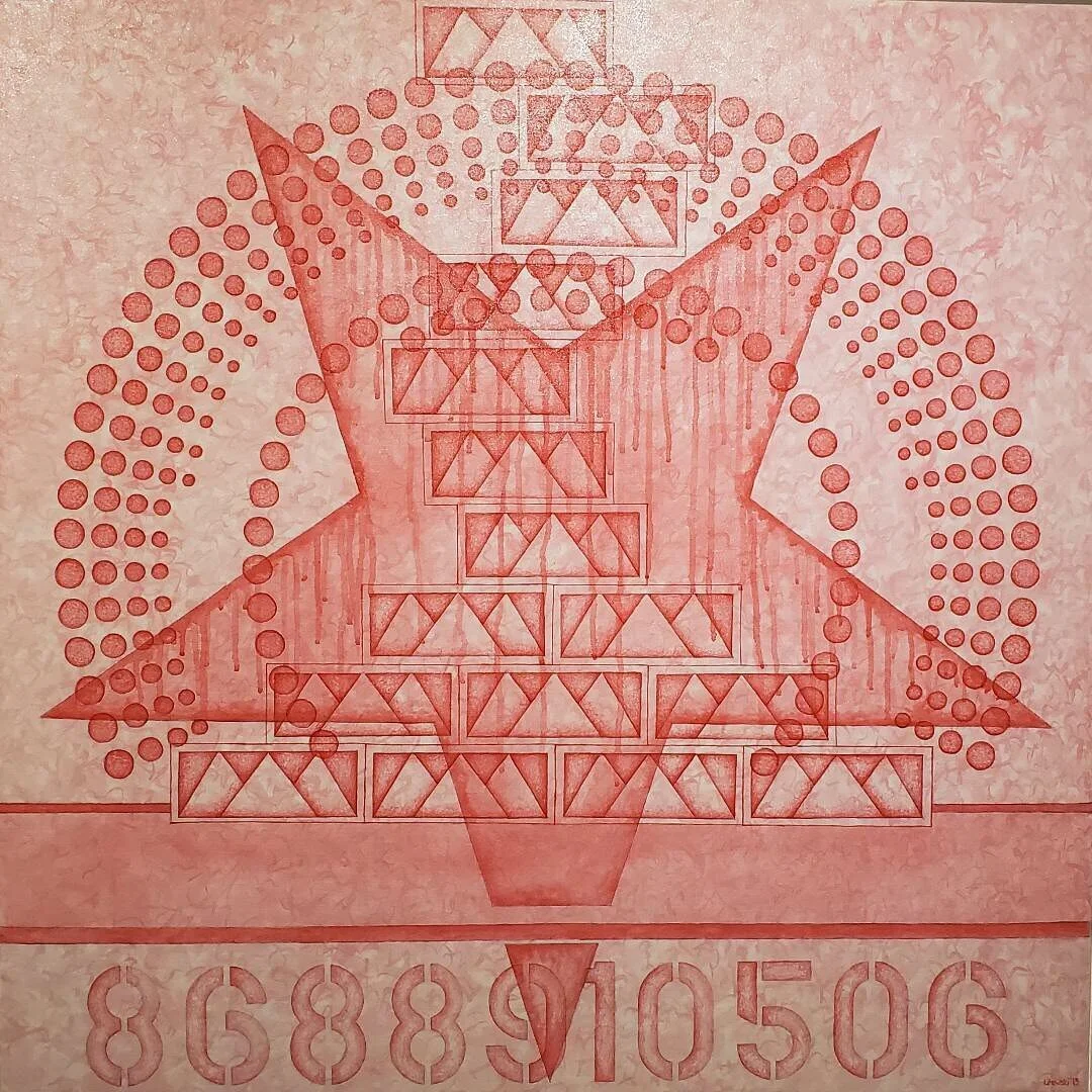 We are super excited to share that &ldquo;Red&rdquo; by @mikelitewski (and the companion to &ldquo;Blue&rdquo;) has ALSO SOLD! &ldquo;Red&rdquo; and &ldquo;Blue&rdquo; make a strong statement together both visually and from a contemplative point of v