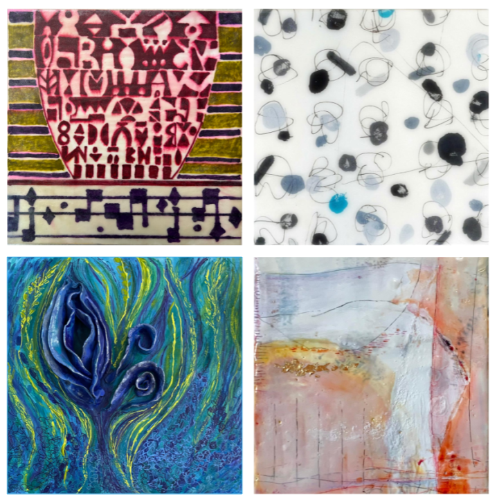 GUEST ARTISTS: Encaustic Quartet | Pat Lagger, Laura LaRue, Rebecca Russow, Michele Thrane