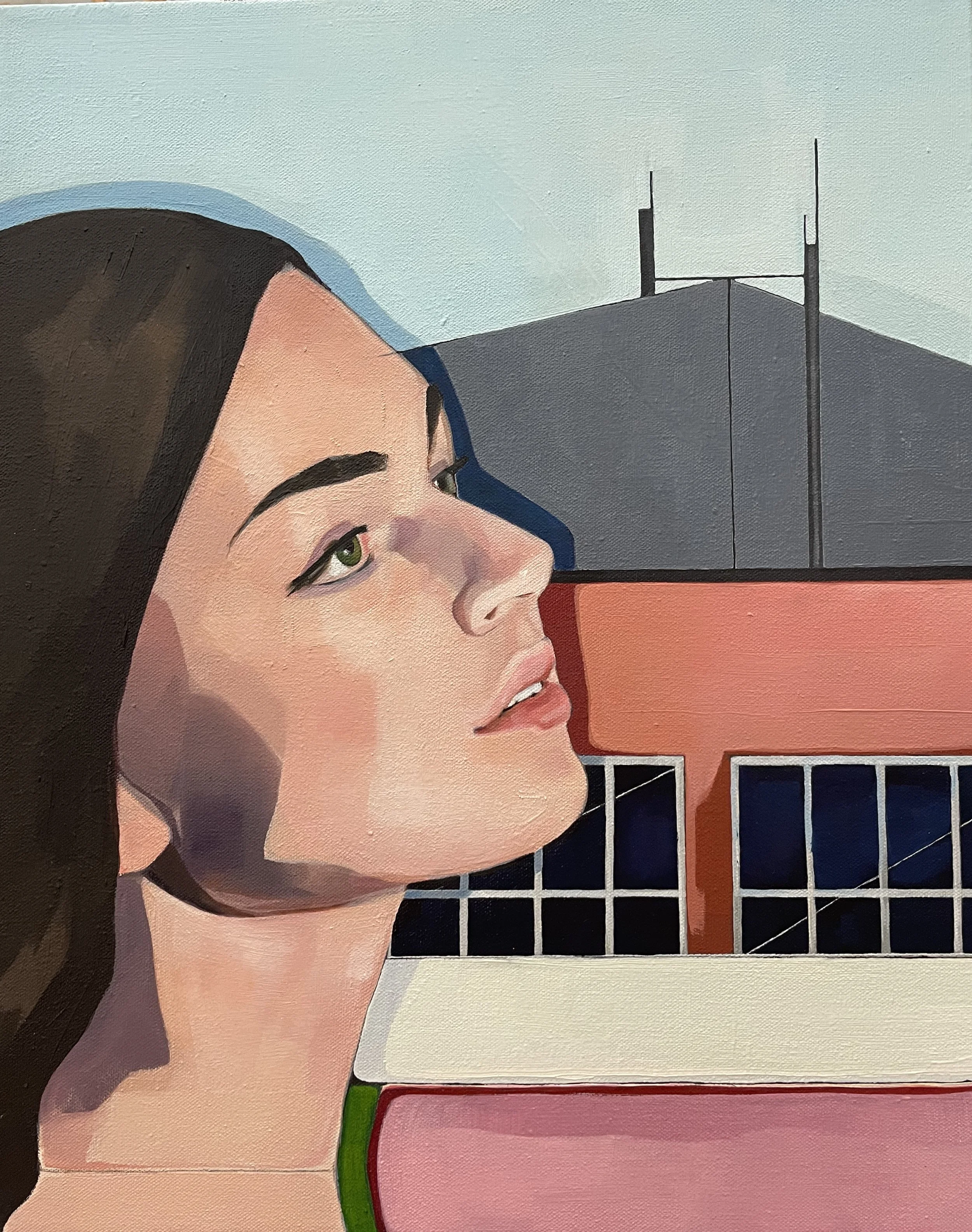 Southwark, London (or) The Mysteries of Love 26 x 16 Oil on Canvas $650