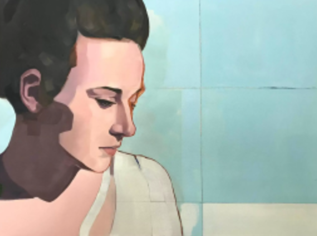 Summer Lamentation (or) Mrs. K (or) A Day in Hospital 18 x 24 Oil on Canvas $650