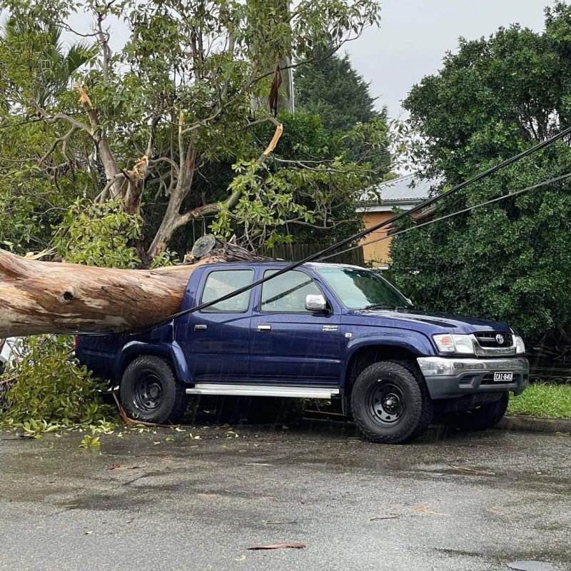 LA NINA STORM HITS SYDNEY