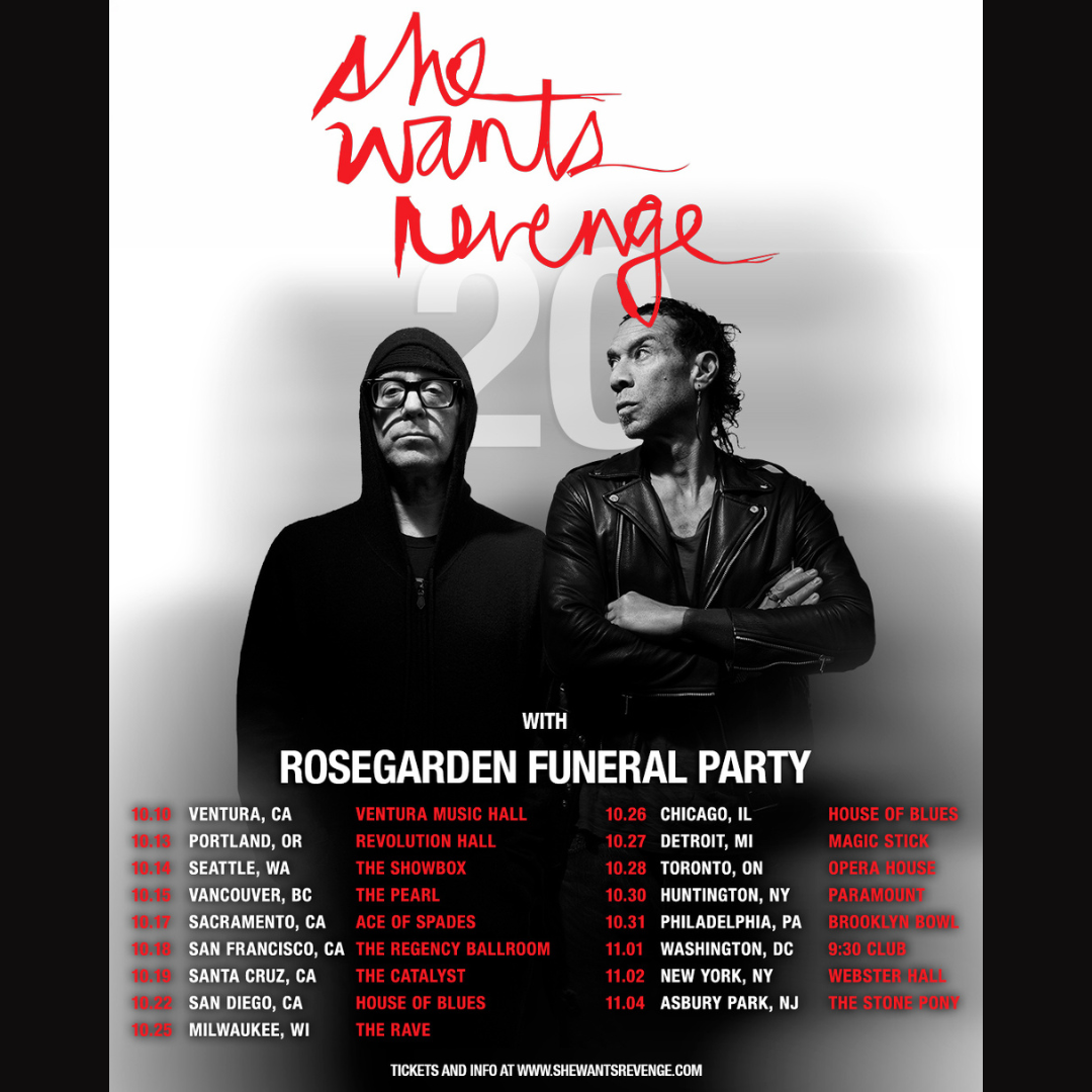 Rosegarden Funeral Party Supporting She Wants Revenge - North American Tour