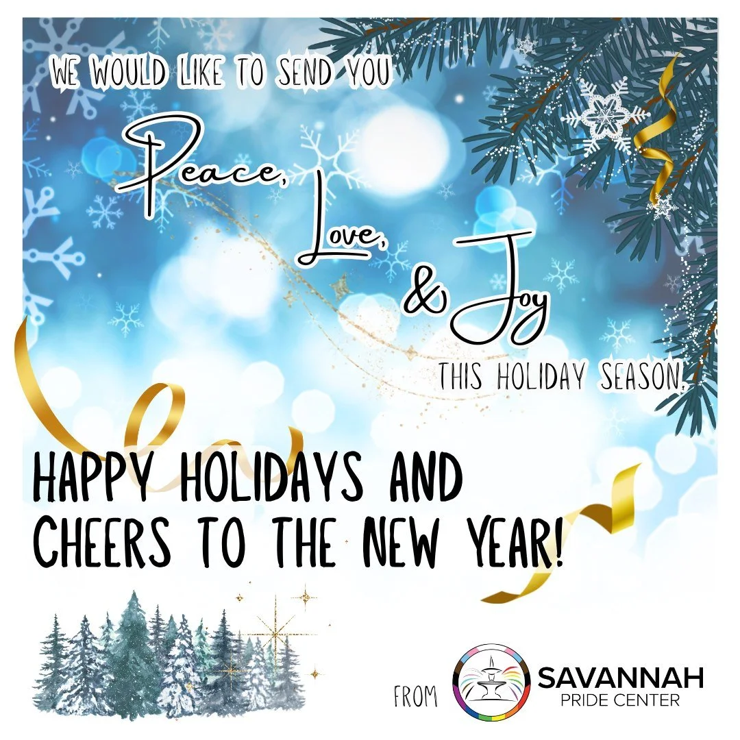 Hello, Everyone! ❄️

Just here to mention that the Pride Center will be open this Monday and Tuesday, and will be closed for the Holiday Season until Monday, January 5th, 2026.

Thank you all for another wonderful year of community and friendship. We
