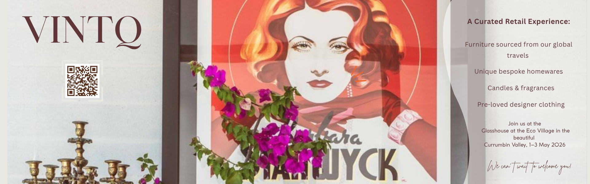 FRI 1 MAY 2026 | VINTQ VINTAGE & CONTEMPORARY FURNITURE