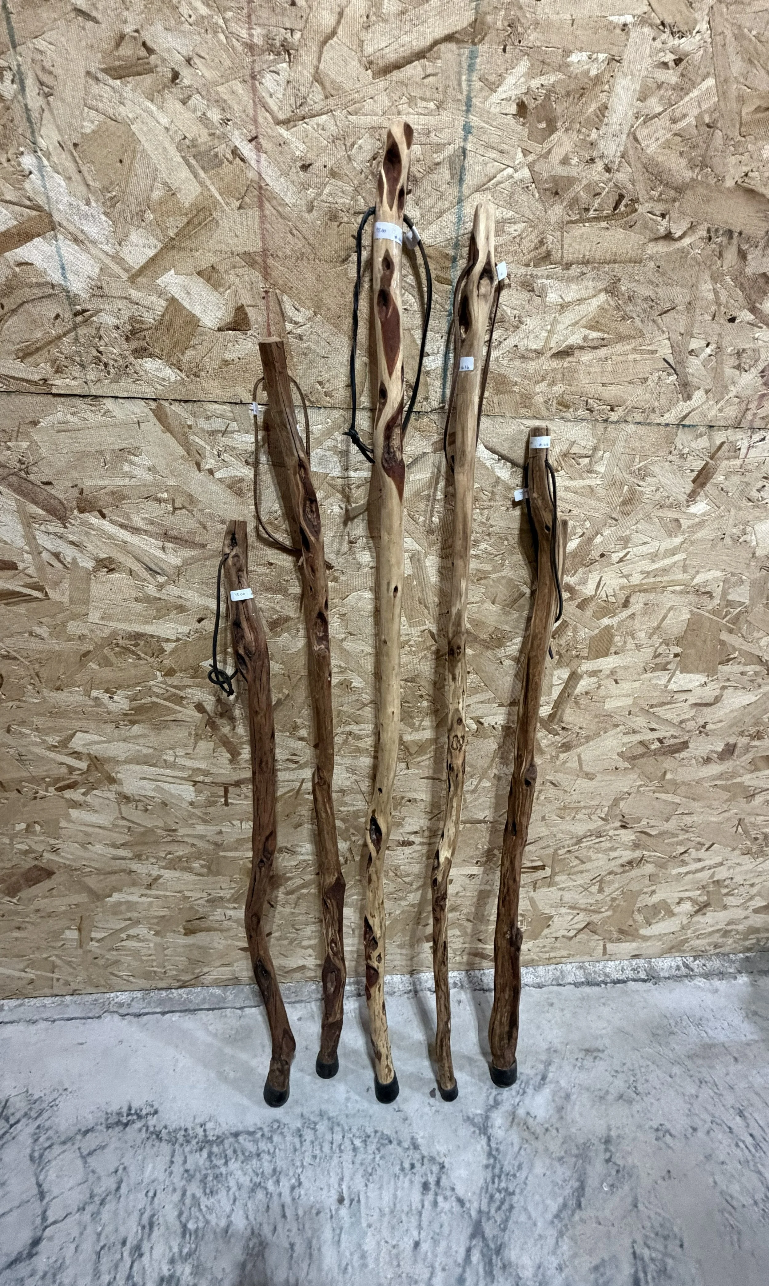 Figured Diamond Willow Walking/Hiking Sticks