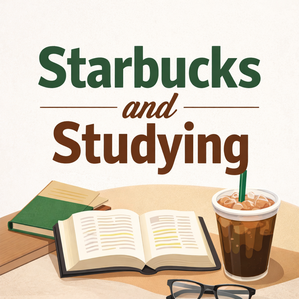 Starbucks and Studying 