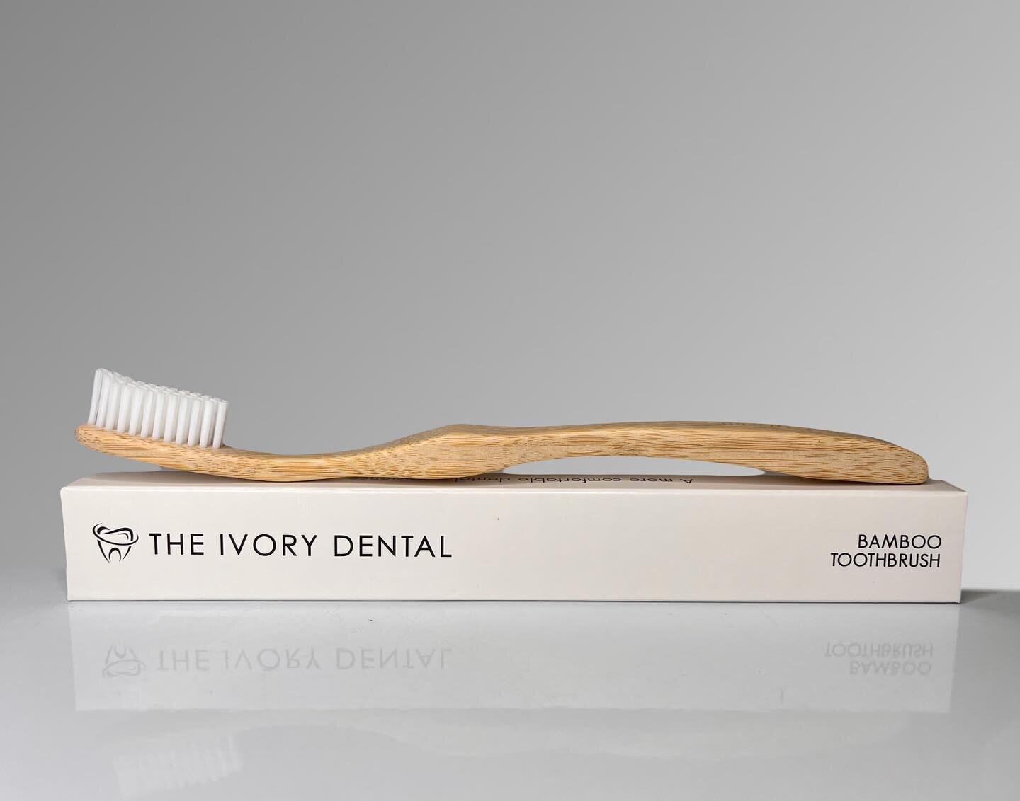Did you know we had toothbrushes custom made just for our patients? Every new patient and returning patient receives a soft bristled bamboo toothbrush with your patient kit! We custom designed these toothbrushes to be kind to your teeth and gums, whi